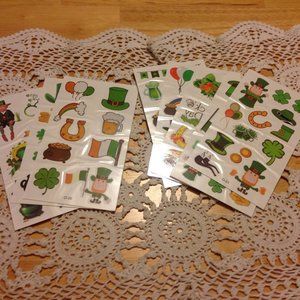 Saint Patrick's Day temporary tattoos